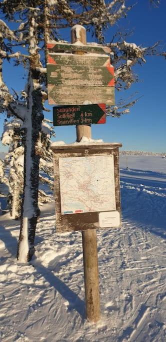 Beautiful Penthouse With Panoramic View At Sjusjoen Apartment ภายนอก รูปภาพ