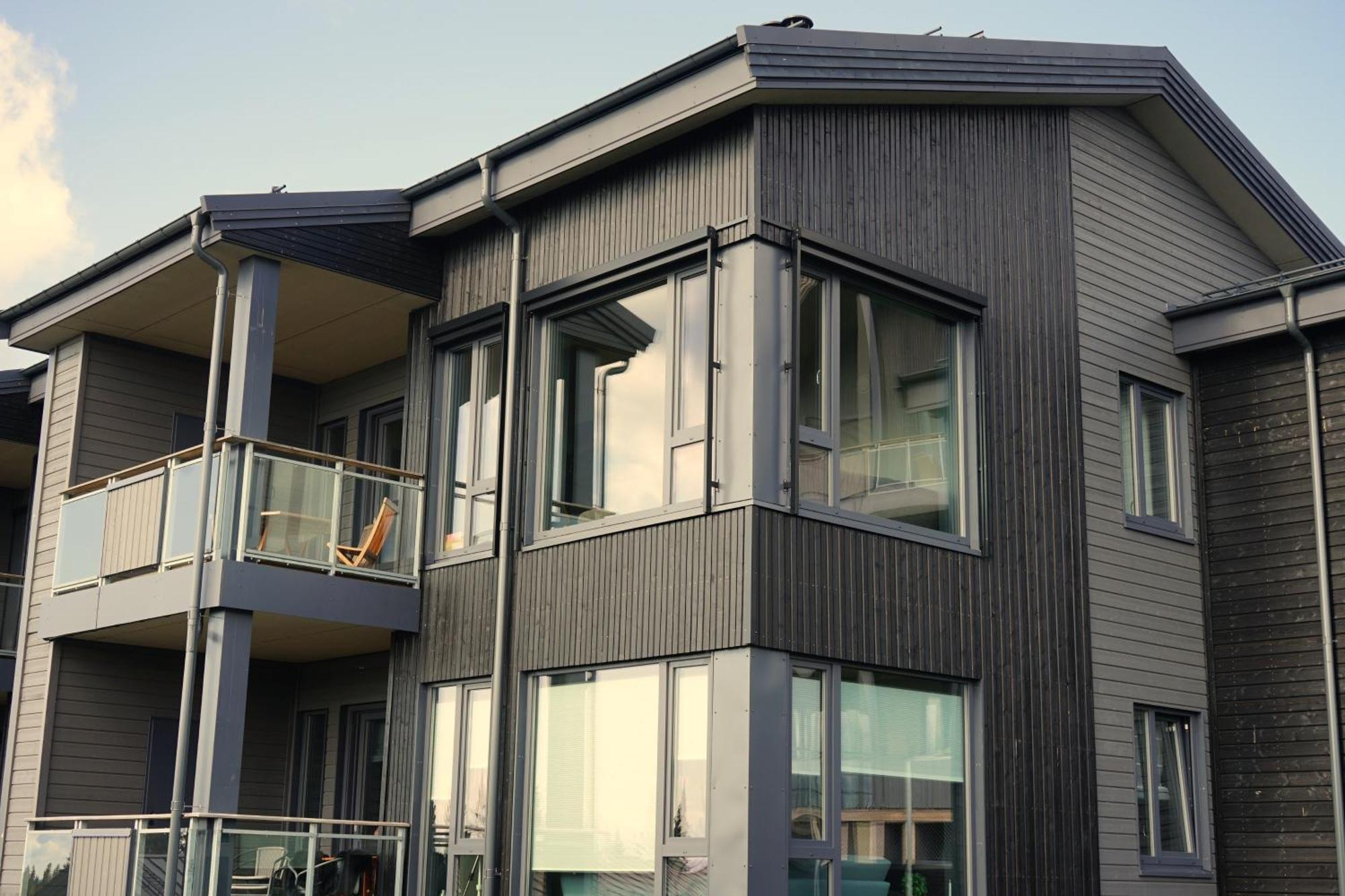 Beautiful Penthouse With Panoramic View At Sjusjoen Apartment ภายนอก รูปภาพ